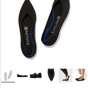 ROTHY’S Black Shoes NWOT